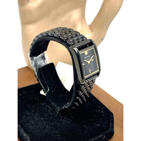Tory Burch Women\'s Watch TBW1086 Eleanor Quartz Gold Black Dial Stainless Steel main image 2